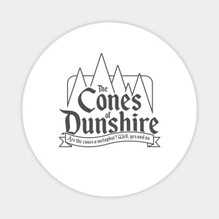 The Cones Of Dunshire Parks and Recreation Design Magnet